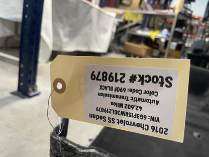 2016 Chevy SS Sedan Complete Floor Carpet OEM - Day's Parts Yard