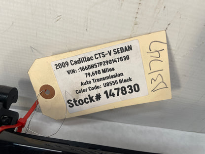 2009 Cadillac CTS-V Sedan RH Passenger Front Exterior Door Handle Assembly OEM - Day's Parts Yard