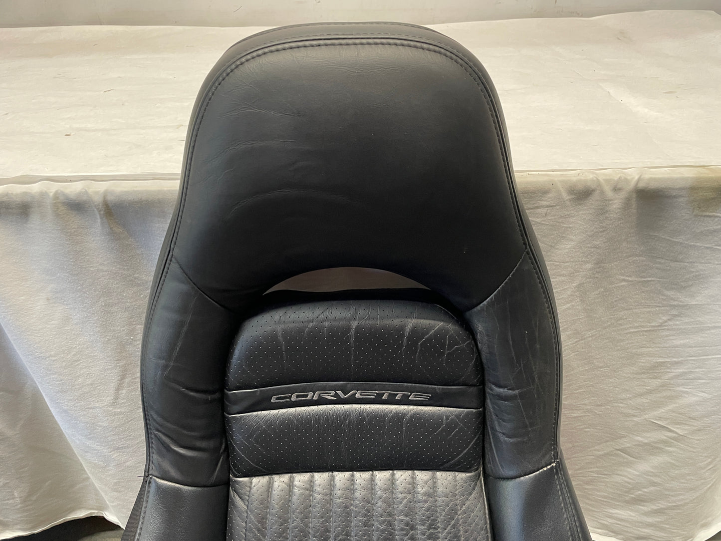 2004 Chevy C5 Corvette Black Leather Seats OEM - Day's Parts Yard