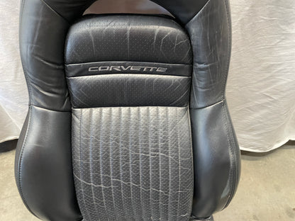 2004 Chevy C5 Corvette Black Leather Seats OEM - Day's Parts Yard