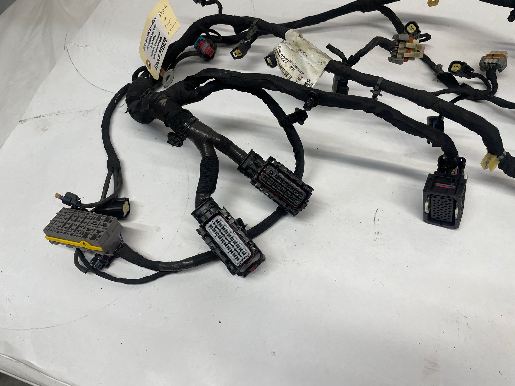 2016 Chevy SS Sedan Engine Motor Automatic Transmission Wire Wiring Harness OEM - Day's Parts Yard