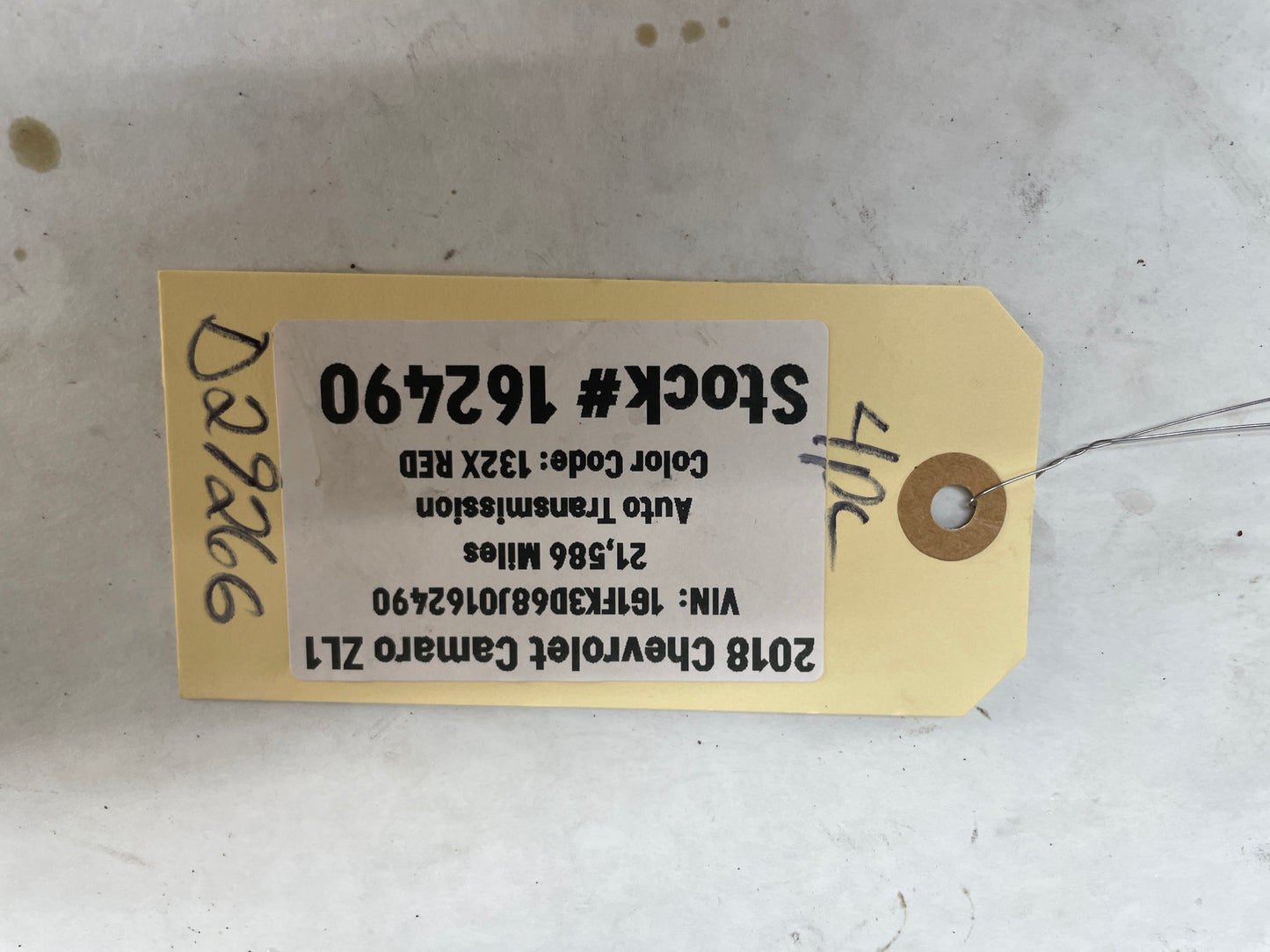 2018 Chevy Camaro ZL1 Front & Rear Weather Tech Floor Mats