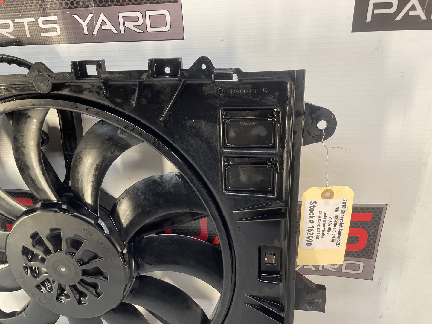 2018 Chevy Camaro ZL1 Radiator Engine Cooling Fan Assembly OEM