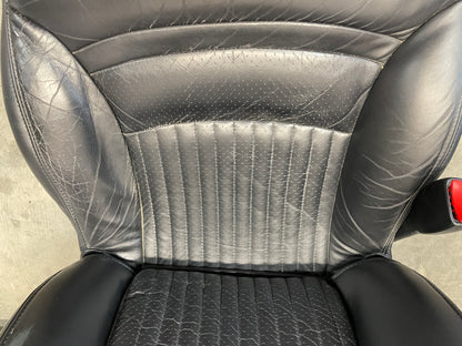 2004 Chevy C5 Corvette Black Leather Seats OEM - Day's Parts Yard