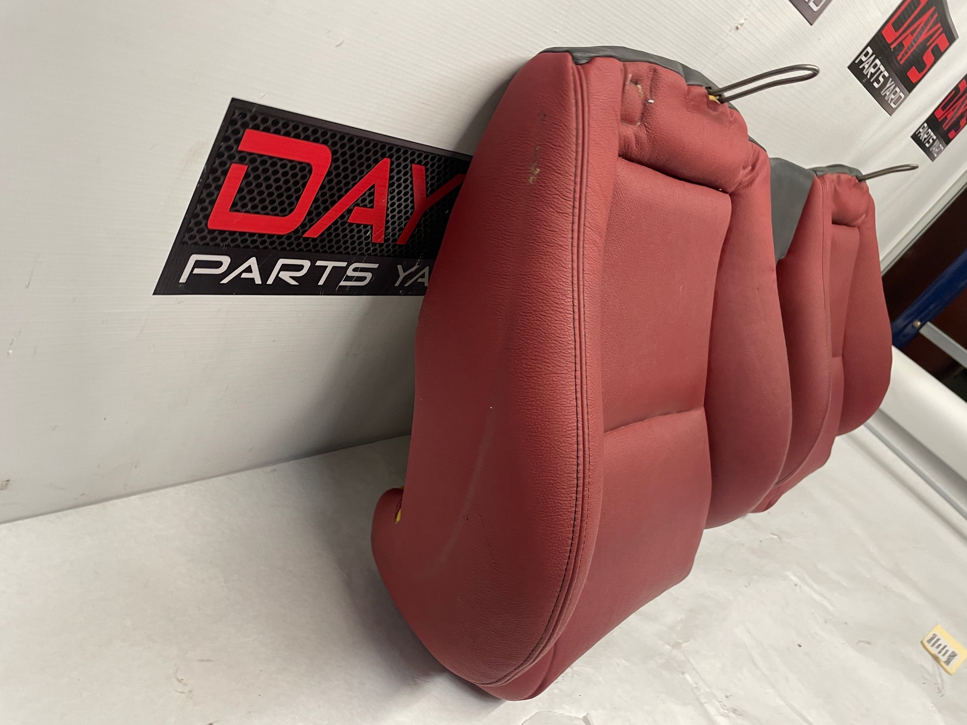 2006 Pontiac GTO Rear Bottom Seat Red OEM - Day's Parts Yard