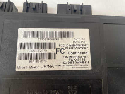 2009 Cadillac CTS-V Sedan Theft Lock Deterrent Receiver Control Module OEM - Day's Parts Yard