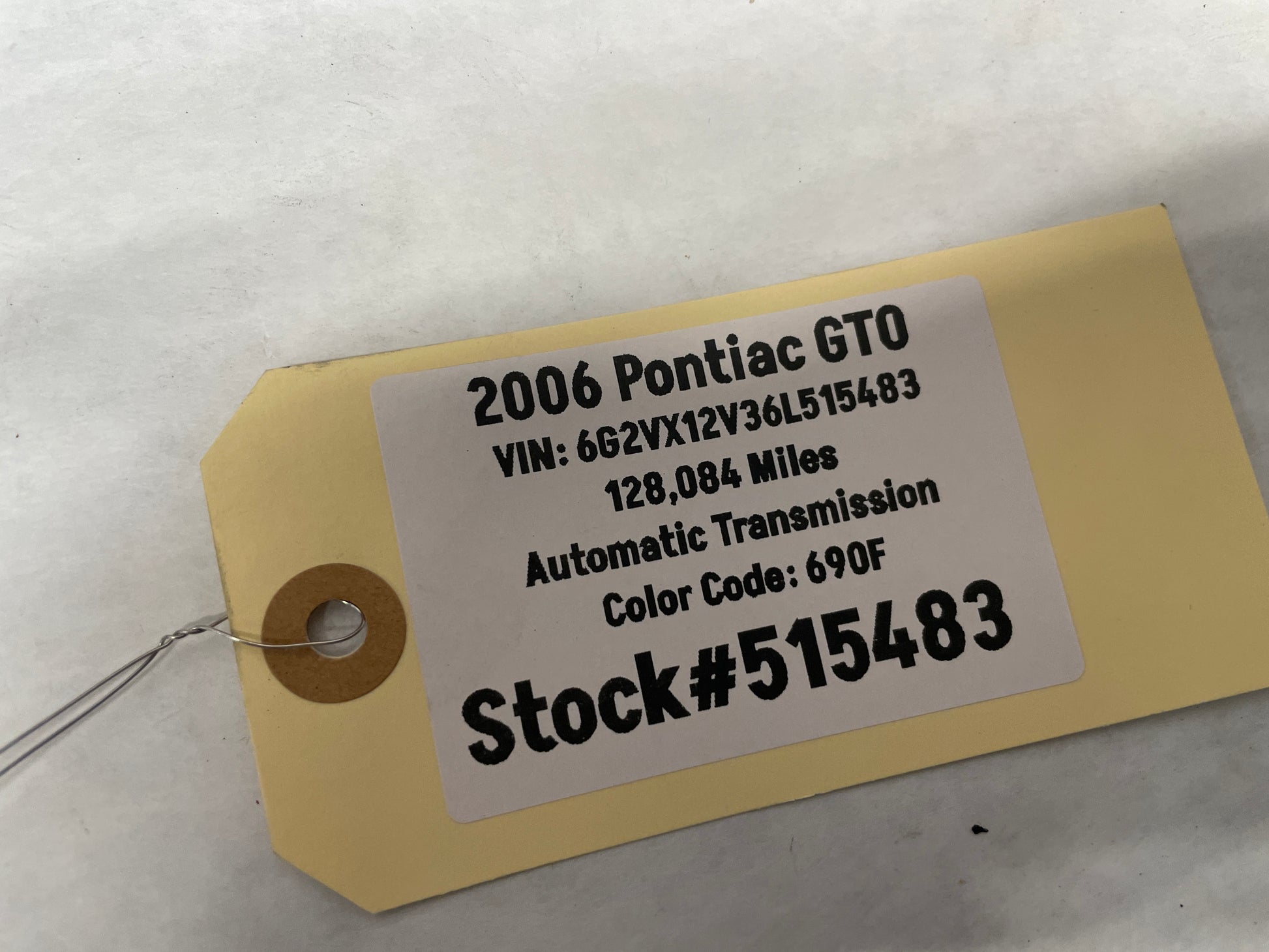 2006 Pontiac GTO Rear Bottom Seat Red OEM - Day's Parts Yard