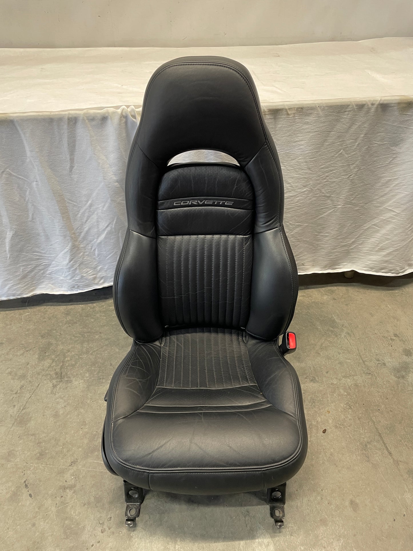 2004 Chevy C5 Corvette Black Leather Seats OEM - Day's Parts Yard