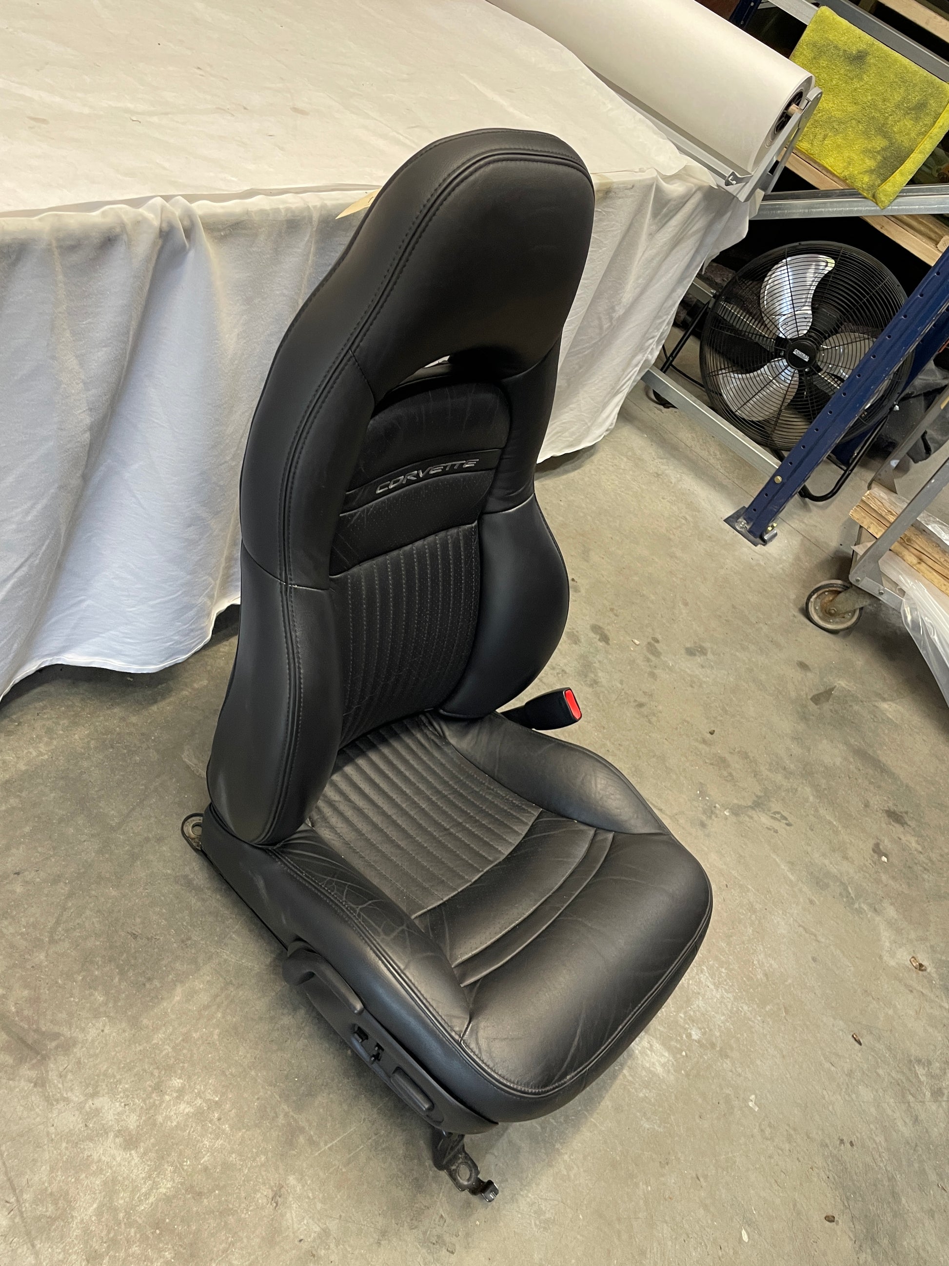 2004 Chevy C5 Corvette Black Leather Seats OEM - Day's Parts Yard