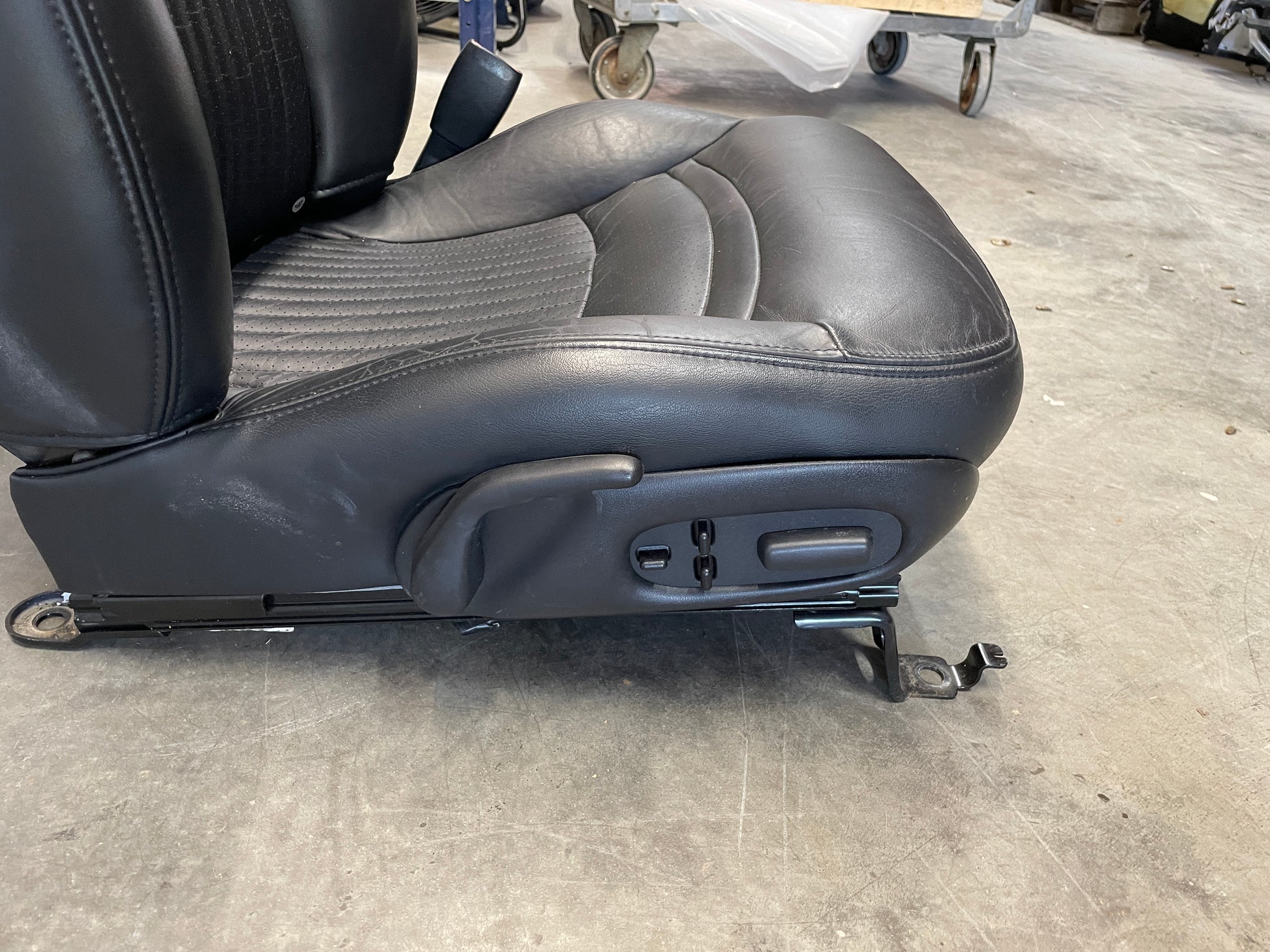 2004 Chevy C5 Corvette Black Leather Seats OEM - Day's Parts Yard