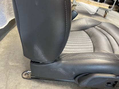 2004 Chevy C5 Corvette Black Leather Seats OEM - Day's Parts Yard
