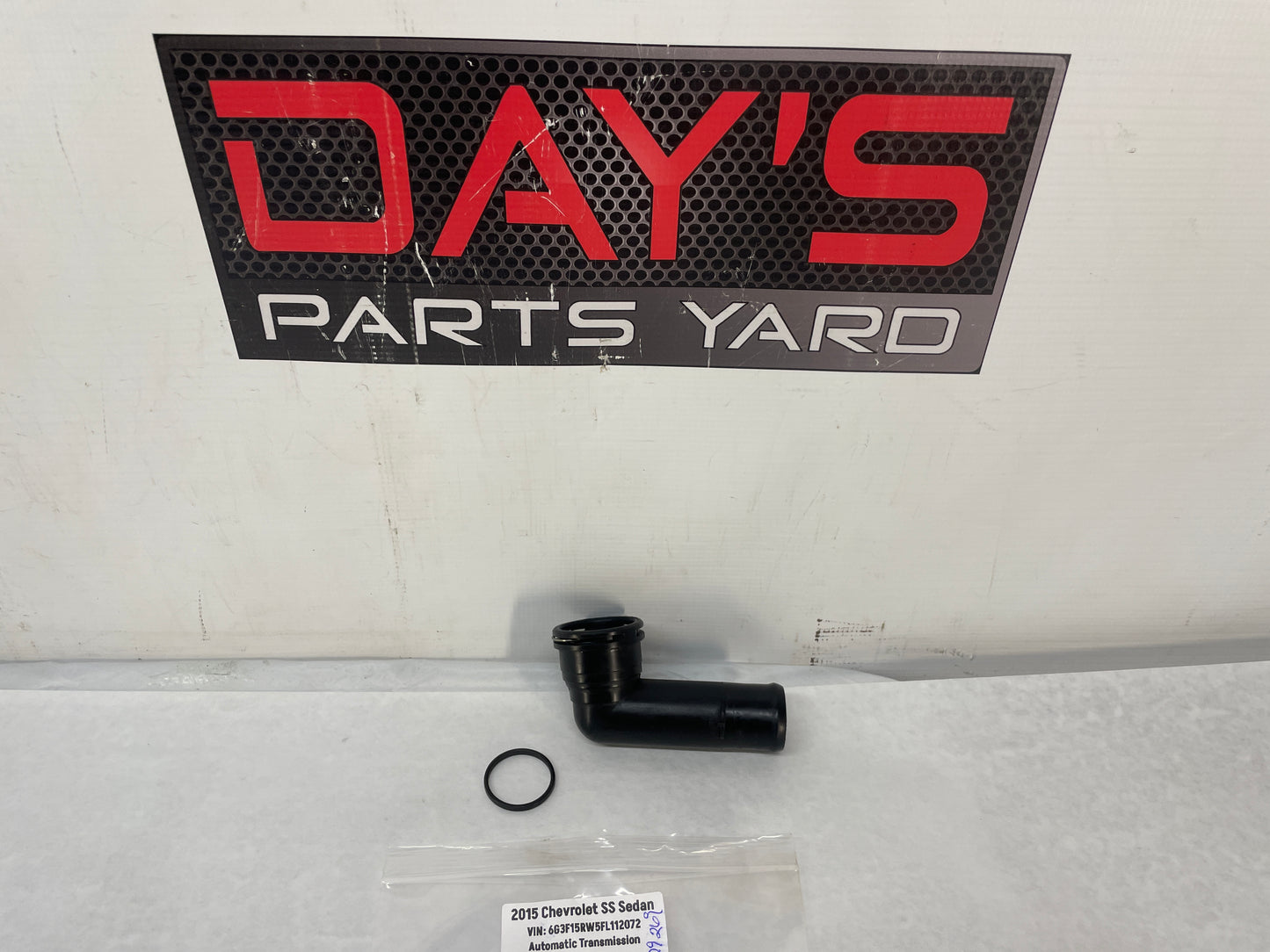 2015 Chevy SS Sedan Lower Radiator Coolant Hose Elbow Outlet Pipe OEM