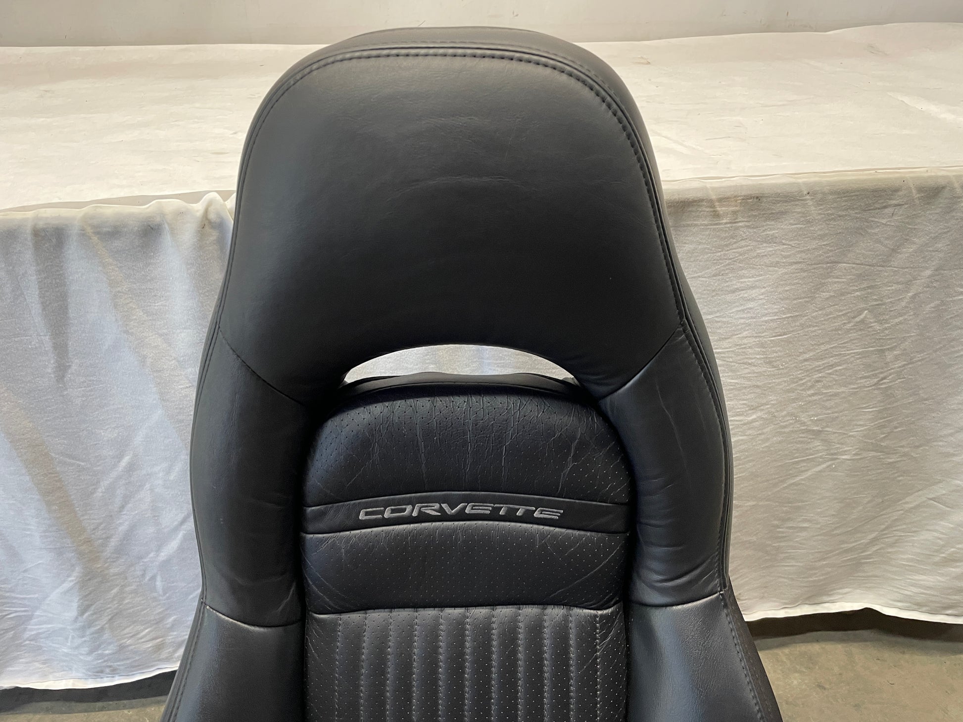 2004 Chevy C5 Corvette Black Leather Seats OEM - Day's Parts Yard