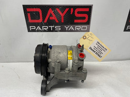 2006 Pontiac GTO AC Air Conditioner Compressor w/ Bracket OEM - Day's Parts Yard