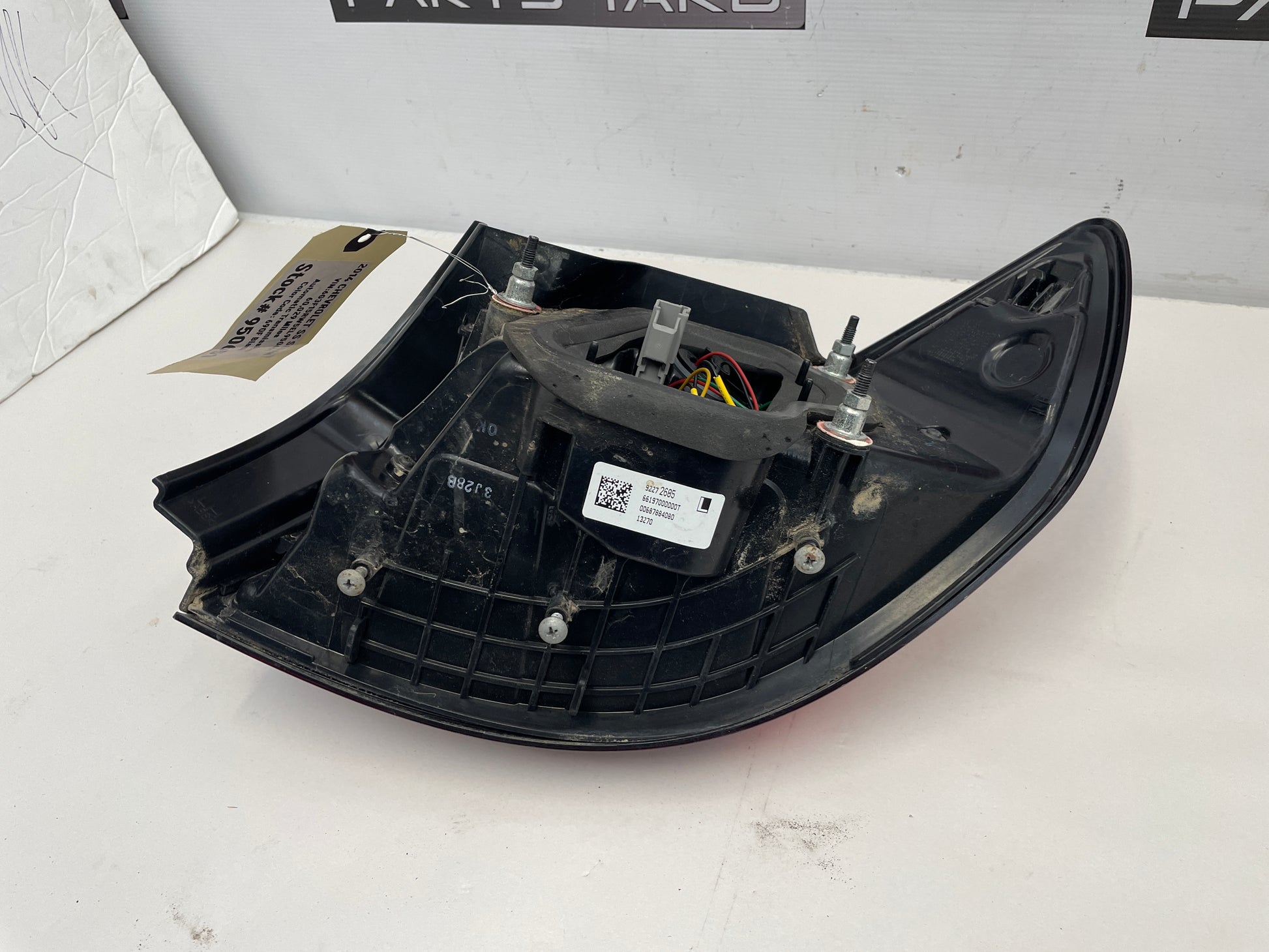 2015 Chevy SS Sedan Tail Light Taillight Lamp RH & LH OEM - Day's Parts Yard