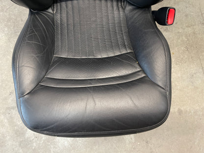 2004 Chevy C5 Corvette Black Leather Seats OEM - Day's Parts Yard