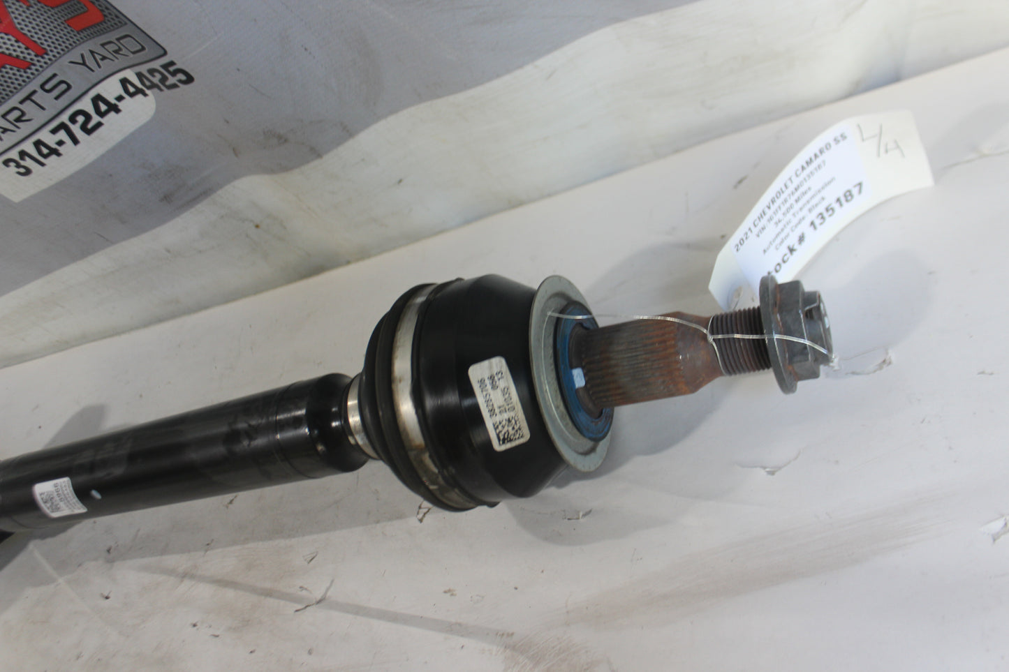 2021 Chevy Camaro SS LH Driver CV Axle Shaft OEM - Day's Parts Yard