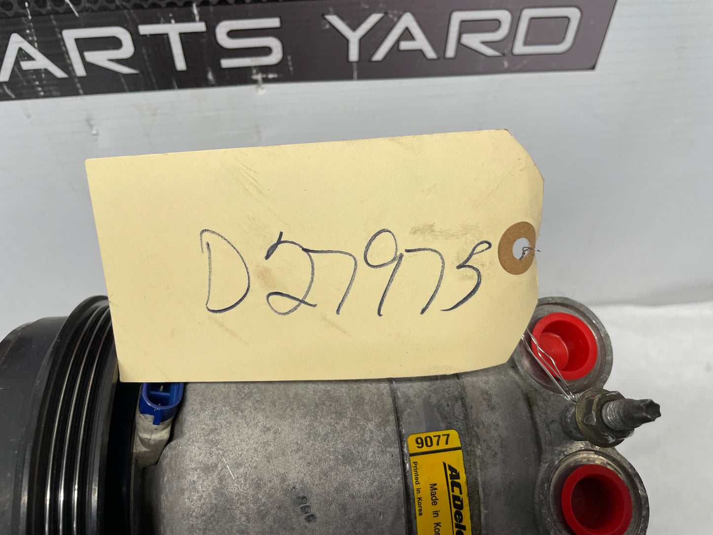 2006 Pontiac GTO AC Air Conditioner Compressor w/ Bracket OEM - Day's Parts Yard