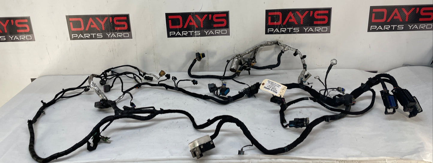 2009 Cadillac CTS-V Sedan Engine Motor Automatic Transmission Wire Wiring Harness OEM - Day's Parts Yard