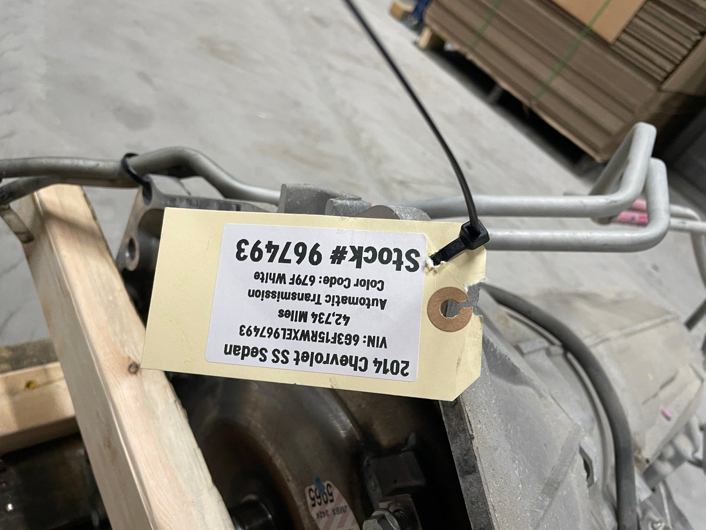 2014 Chevy SS Sedan 6L80E Automatic Transmission OEM - Day's Parts Yard