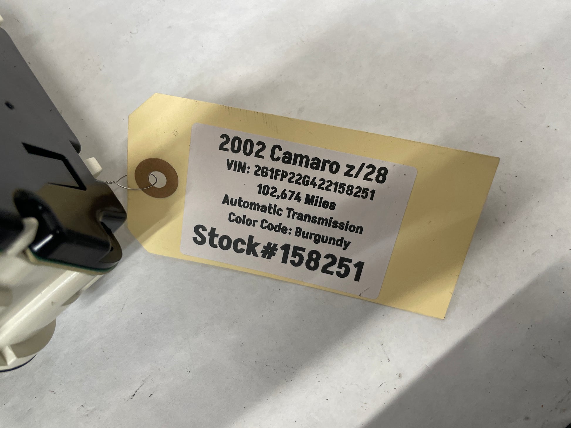 2002 Chevy Camaro Z28 Gauge Cluster Speedometer  OEM - Day's Parts Yard