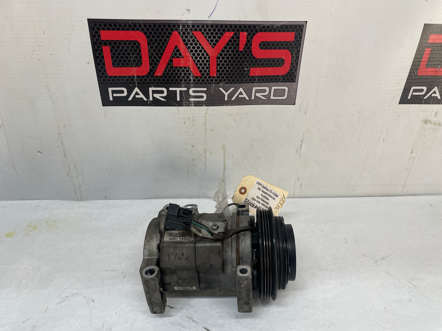 2009 Cadillac CTS-V Sedan AC Air Conditioner Compressor w/ Hardware OEM - Day's Parts Yard