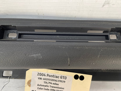 2004 Pontiac GTO LH Driver Interior Sill Carpet Retainer Trim Cover Panel OEM