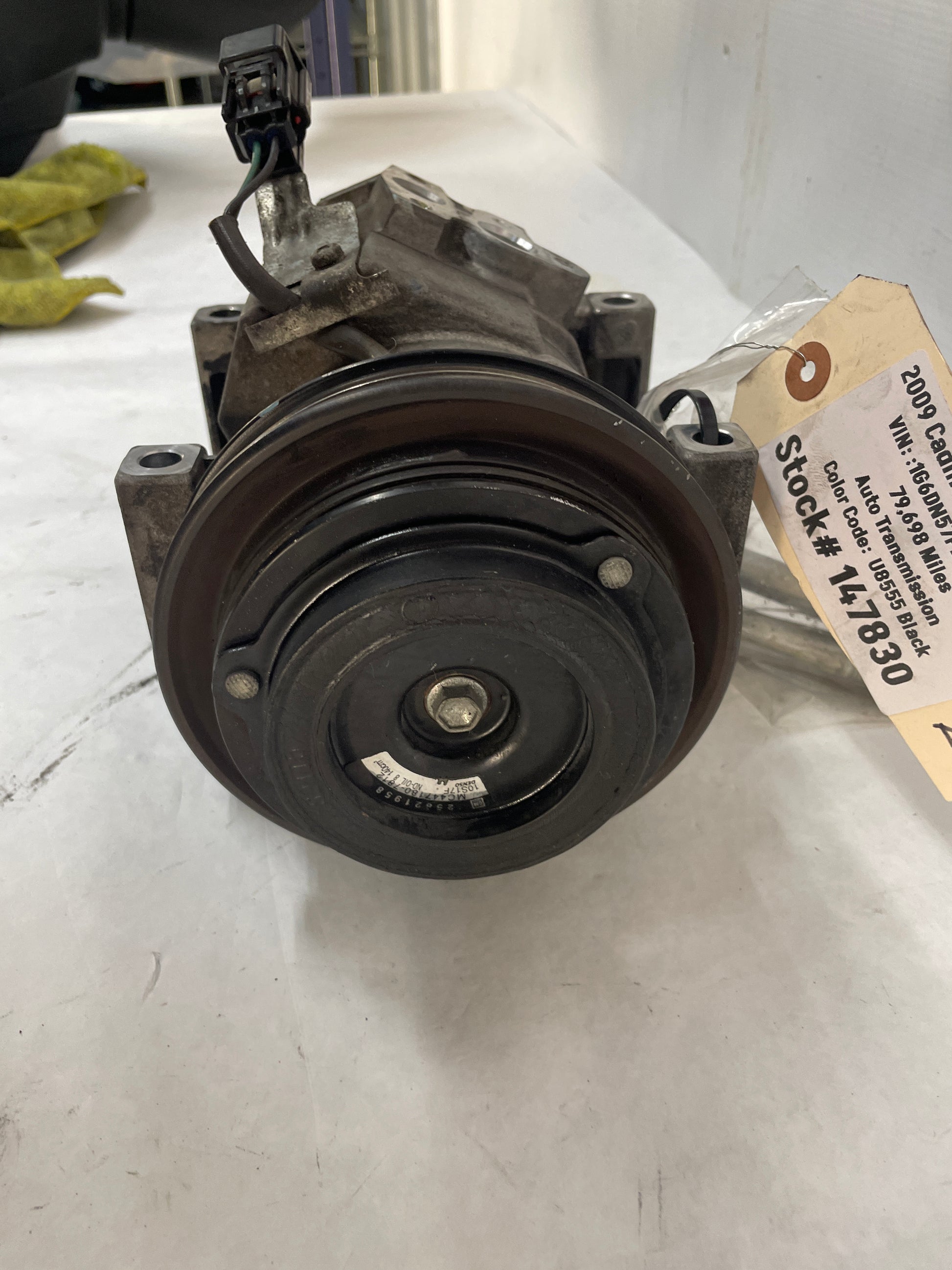 2009 Cadillac CTS-V Sedan AC Air Conditioner Compressor w/ Hardware OEM - Day's Parts Yard