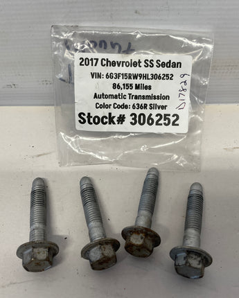 2017 Chevy SS Sedan Transmission Cooler Hardware Bolts OEM