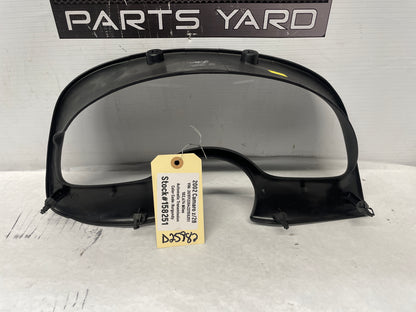 2002 Chevy Camaro Z28 Gauge Cluster Speedometer Dash Bezel Trim Panel Ebony OEM - Day's Parts Yard