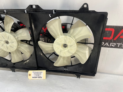 2015 Chevy SS Sedan Dual Electric Radiator Coolant Cooling Fan Assembly OEM