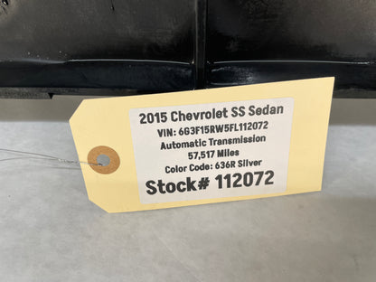 2015 Chevy SS Sedan Dual Electric Radiator Coolant Cooling Fan Assembly OEM