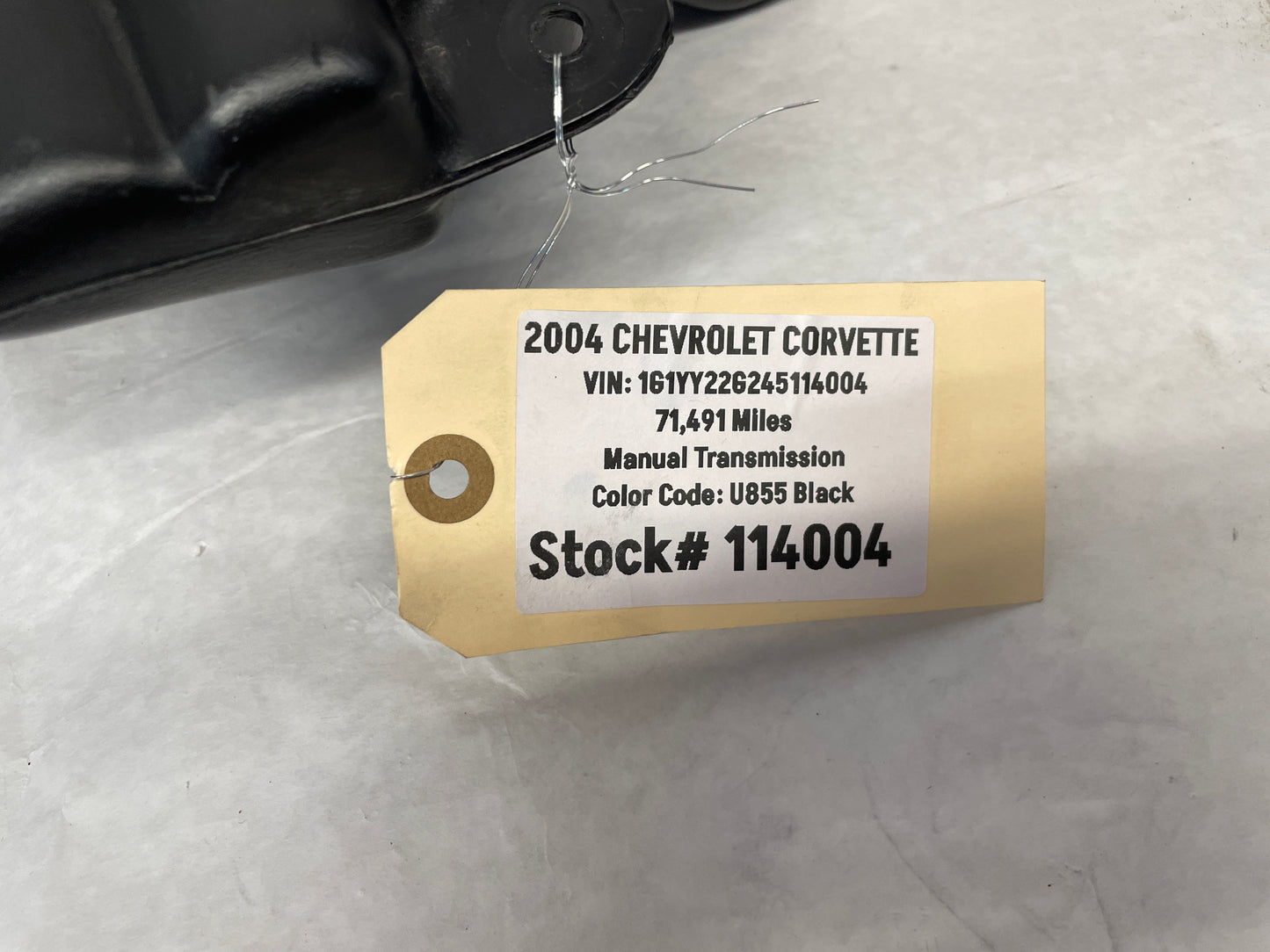 2004 Chevy C5 Corvette Windshield Washer Bottle Tank Reservoir OEM - Day's Parts Yard