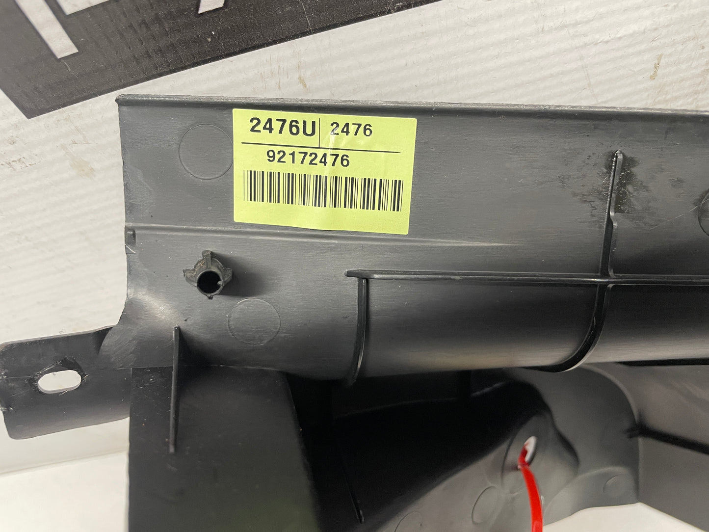2008 Pontiac G8 GT RH Passenger Carpet Retainer Sill Plate Trim Panel OEM - Day's Parts Yard