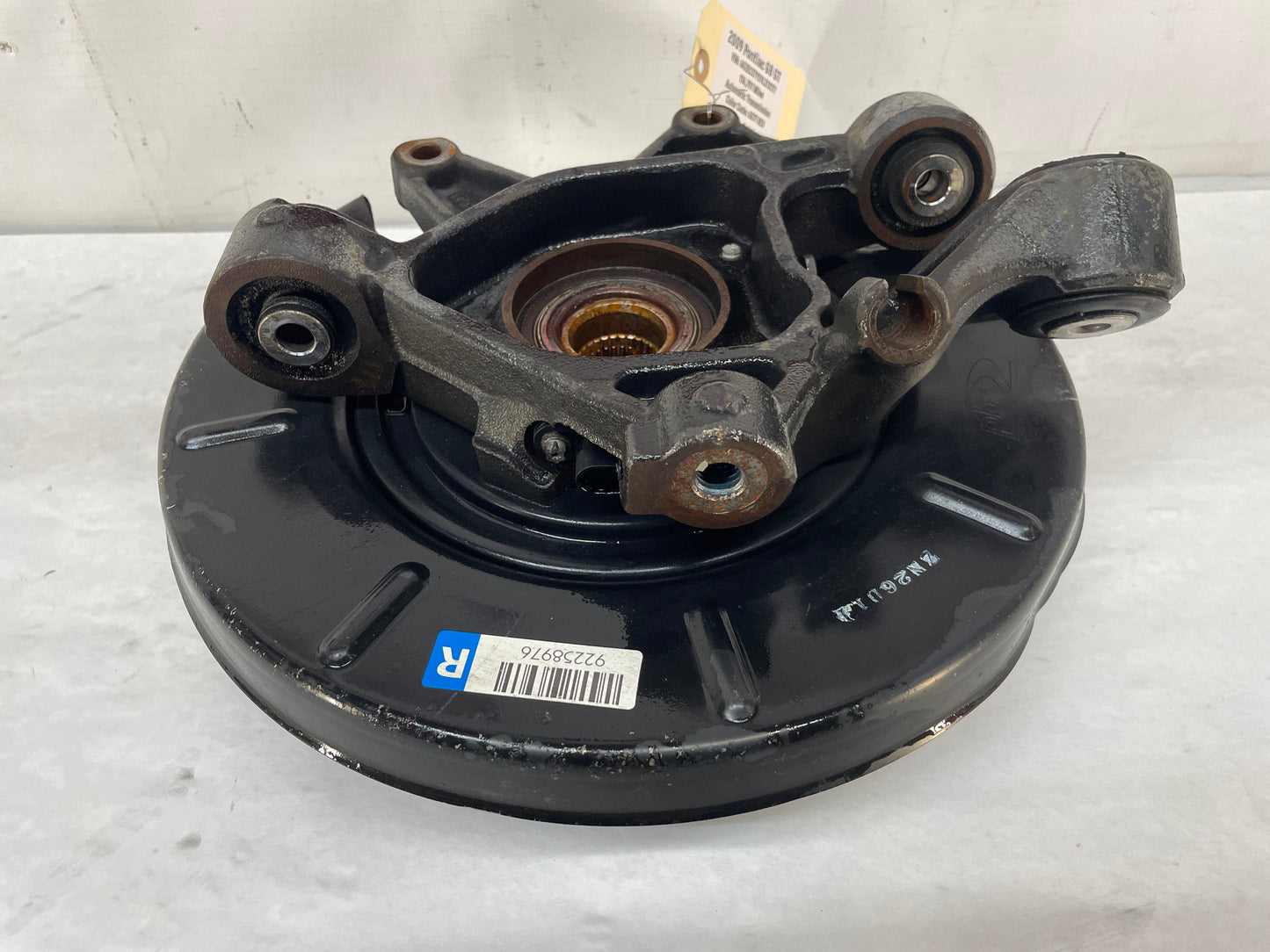2009 Pontiac G8 GT RH Passenger Rear Suspension Spindle Hub Knuckle Wheel Bearing OEM