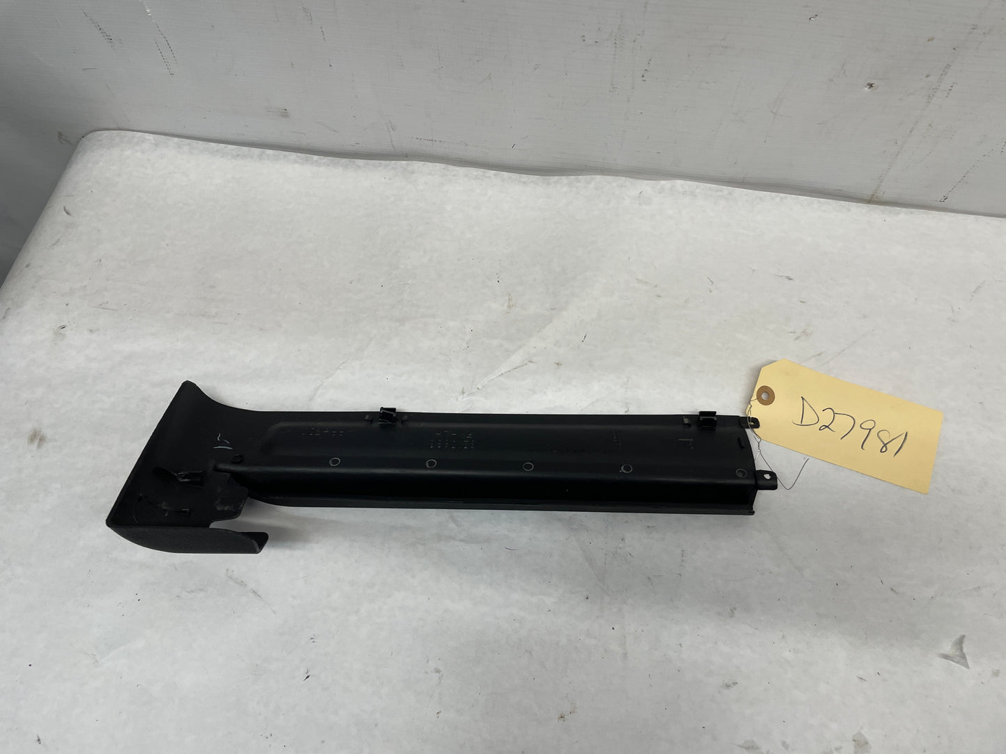 2006 Pontiac GTO LH Driver Front Seat Outer Track Frame Rail Trim Cover Molding OEM - Day's Parts Yard
