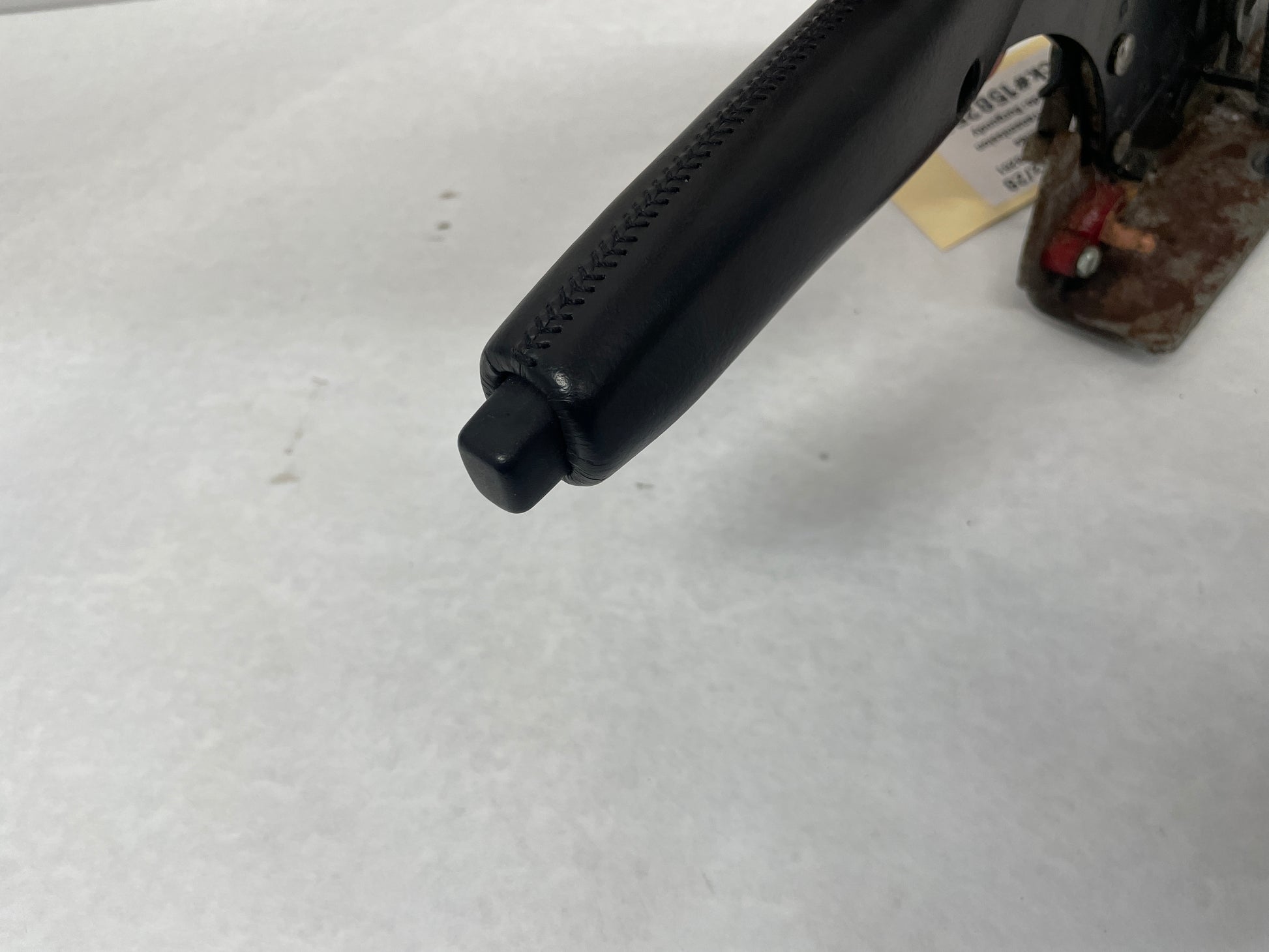 2002 Chevy Camaro Z28 Emergency Parking  E-Brake w/ Black Ebony Leather Handle OEM - Day's Parts Yard