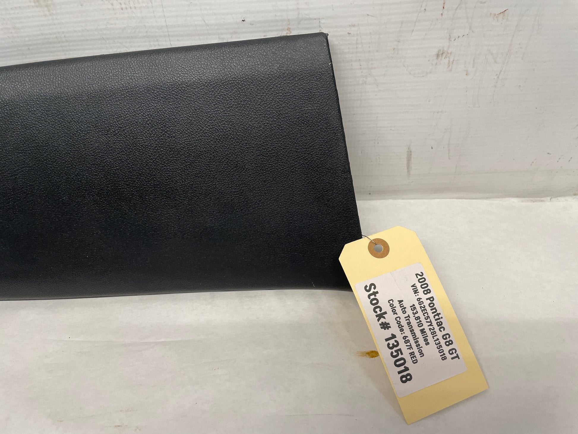 2008 Pontiac G8 GT RH Passenger Lower Interior B Center Pillar Trim Molding Cover OEM - Day's Parts Yard
