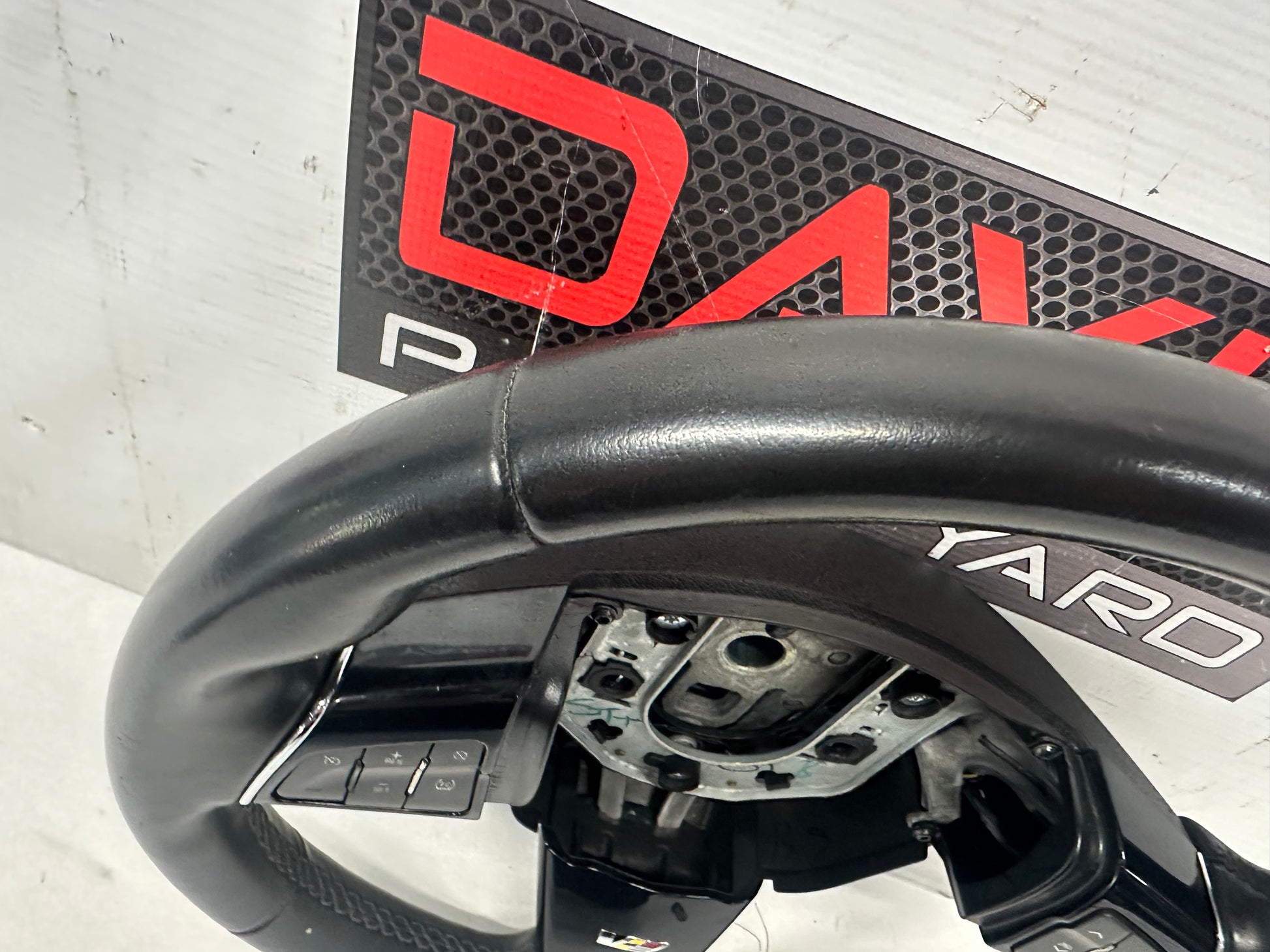 2011 Cadillac CTS-V Coupe Steering Wheel Black Leather OEM - Day's Parts Yard