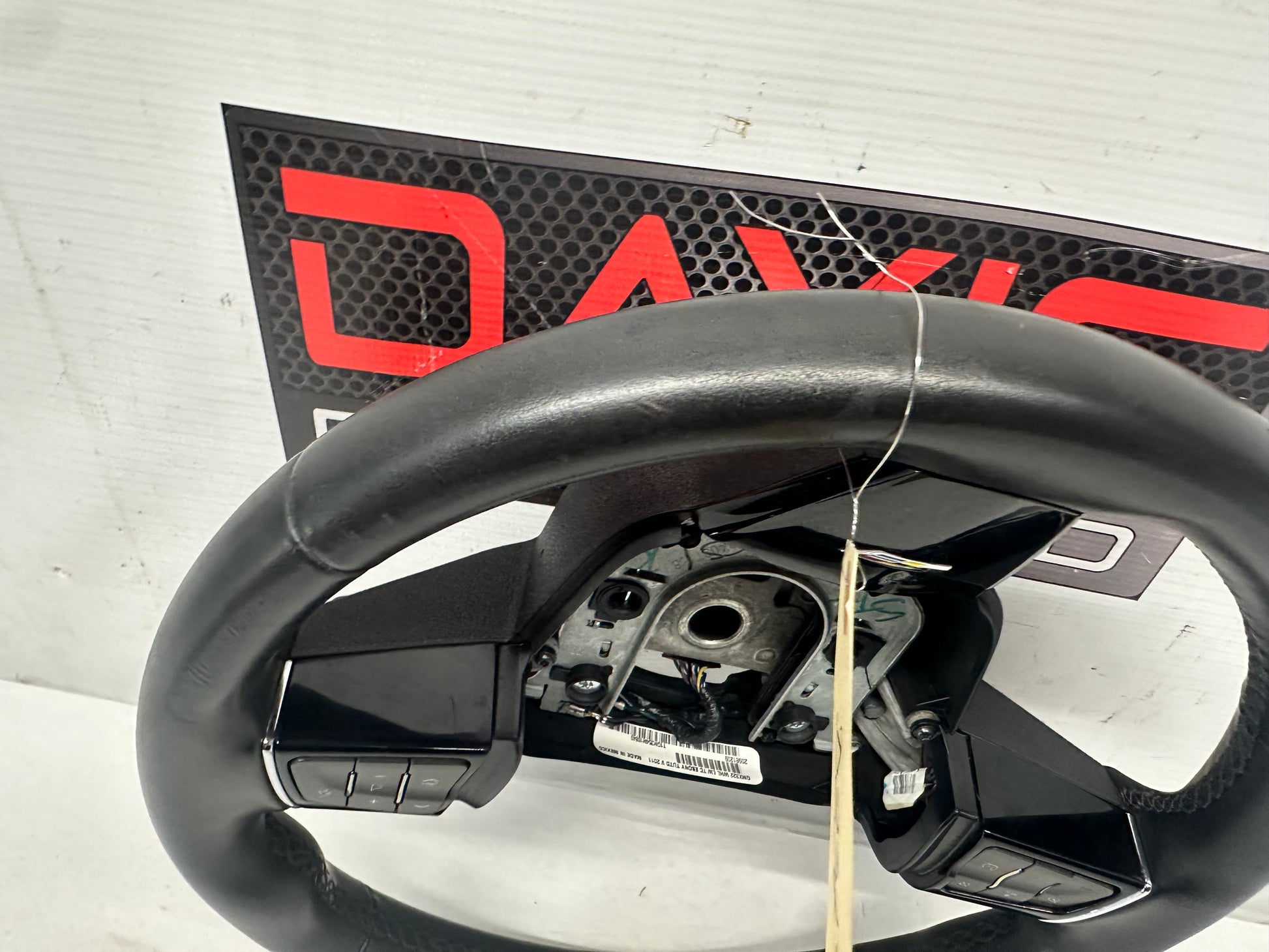 2011 Cadillac CTS-V Coupe Steering Wheel Black Leather OEM - Day's Parts Yard