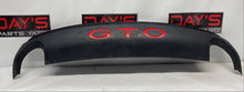 2006 Pontiac GTO Rear Bumper Diffuser Valance Lower Panel OEM - Day's Parts Yard