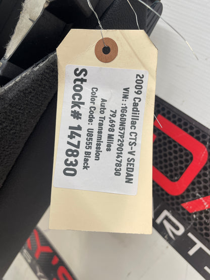 2009 Cadillac CTS-V Sedan Center Console w/ Automatic Shifter Gear Selector OEM - Day's Parts Yard