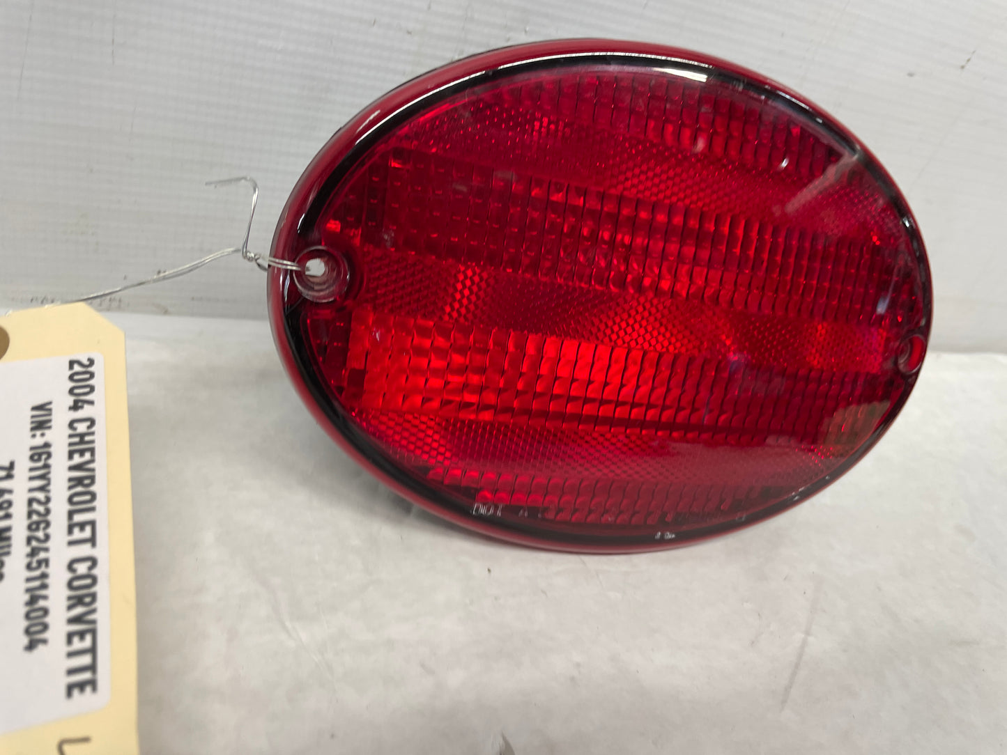 2004 Chevy C5 Corvette LH Driver Taillight Tail Light Lamp OEM - Day's Parts Yard