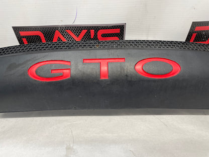 2006 Pontiac GTO Rear Bumper Diffuser Valance Lower Panel OEM - Day's Parts Yard