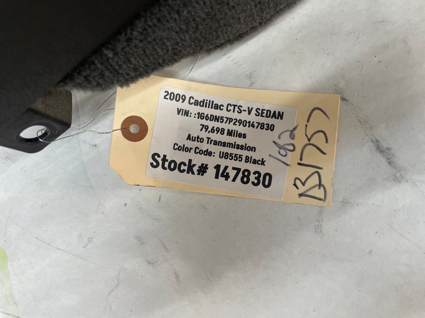 2009 Cadillac CTS-V Sedan Center Console w/ Automatic Shifter Gear Selector OEM - Day's Parts Yard