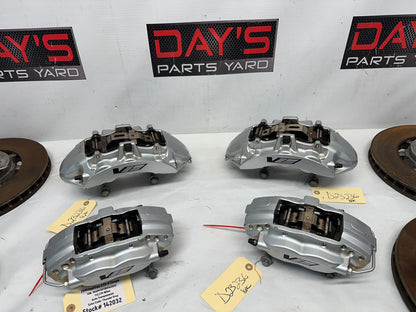 2011 Cadillac CTS-V Coupe Fronts and Rear Brembo Calipers w/ Rotors OEM - Day's Parts Yard