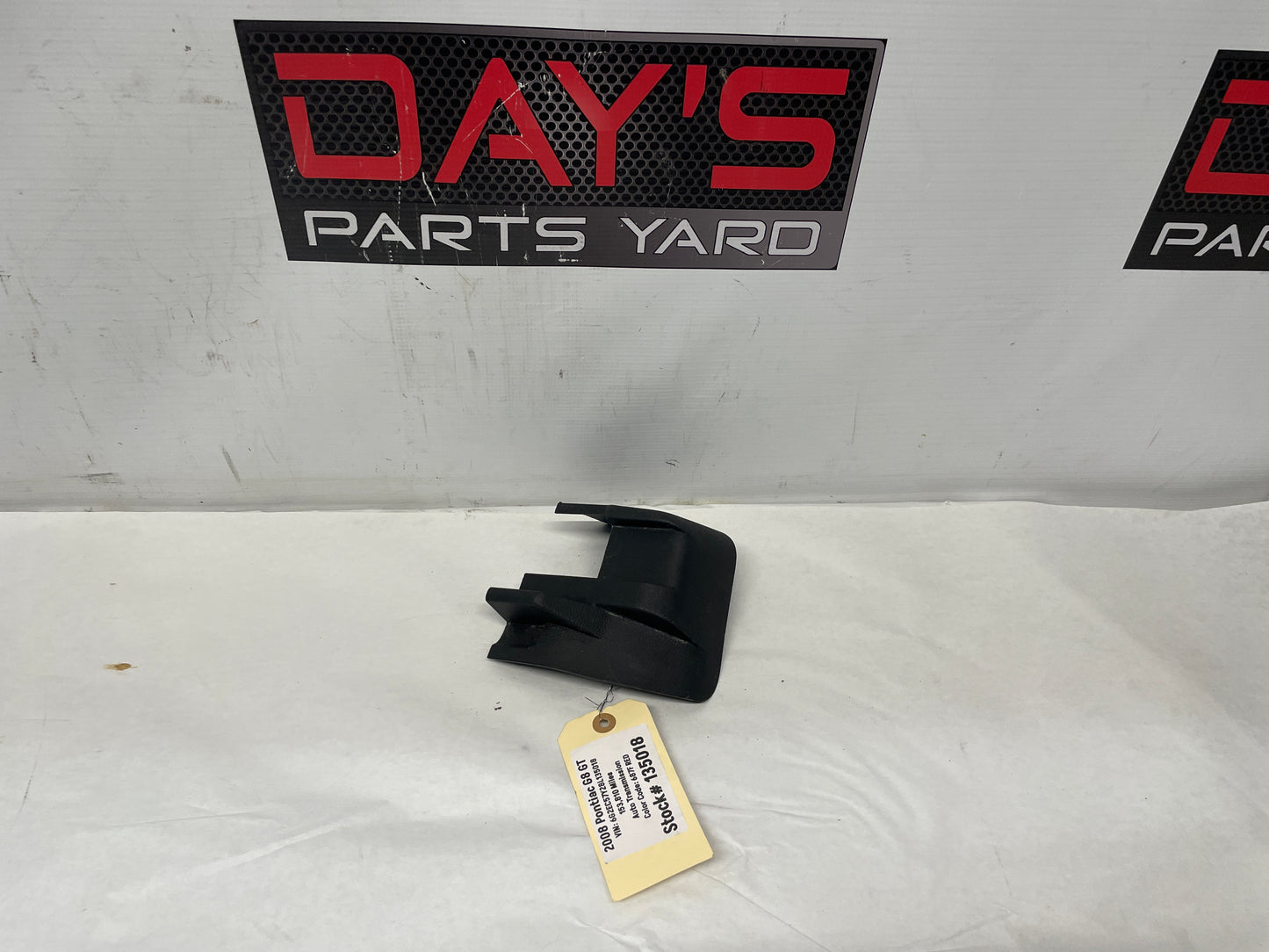 2008 Pontiac G8 G8 LH Driver Front Seat Rear Outer Track Trim Cover OEM