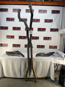 2009 Cadillac CTS-V Sedan Stainless Steel Long Tube Headers & Off Road X Pipe - Day's Parts Yard