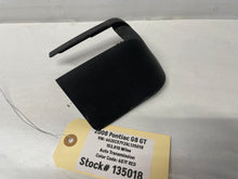 2008 Pontiac G8 GT LH Driver Front Seat Rear Inner Track Trim Frame Cover OEM