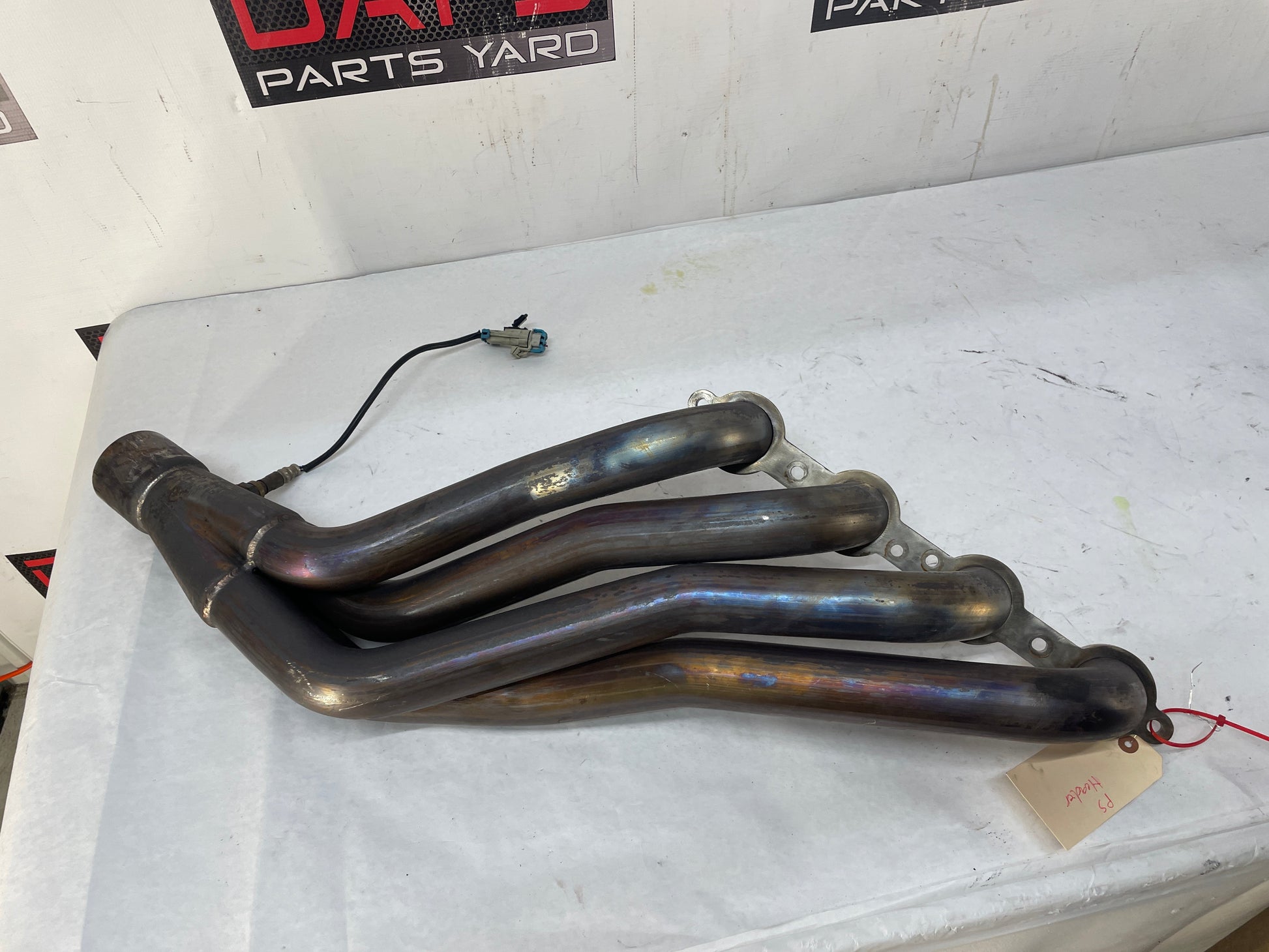 2009 Cadillac CTS-V Sedan Stainless Steel Long Tube Headers & Off Road X Pipe - Day's Parts Yard